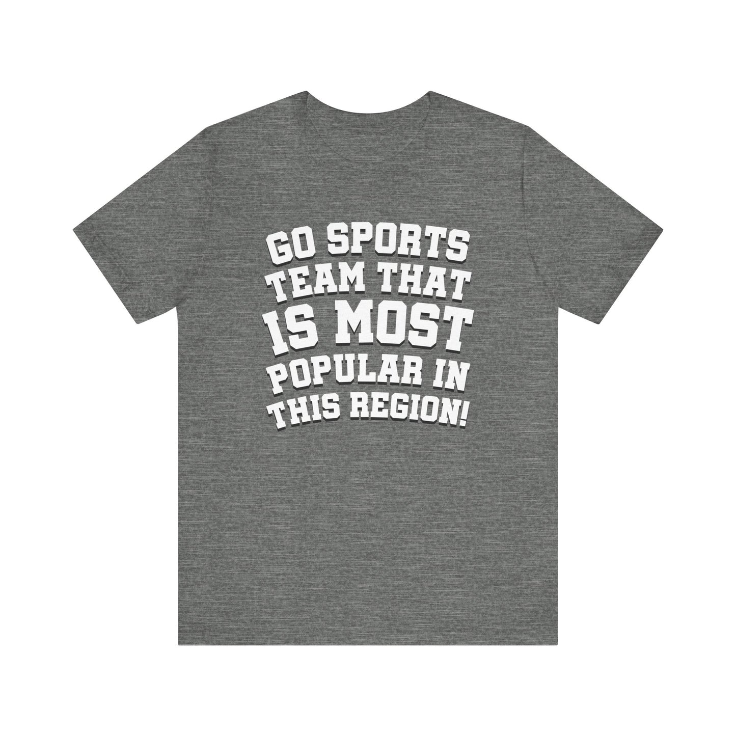 I'm A Big Sports Guy - Unisex Jersey Short Sleeve Tee