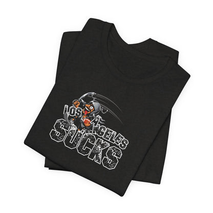 L.A. sux (for Las Vegas fans) - Unisex Jersey Short Sleeve Tee