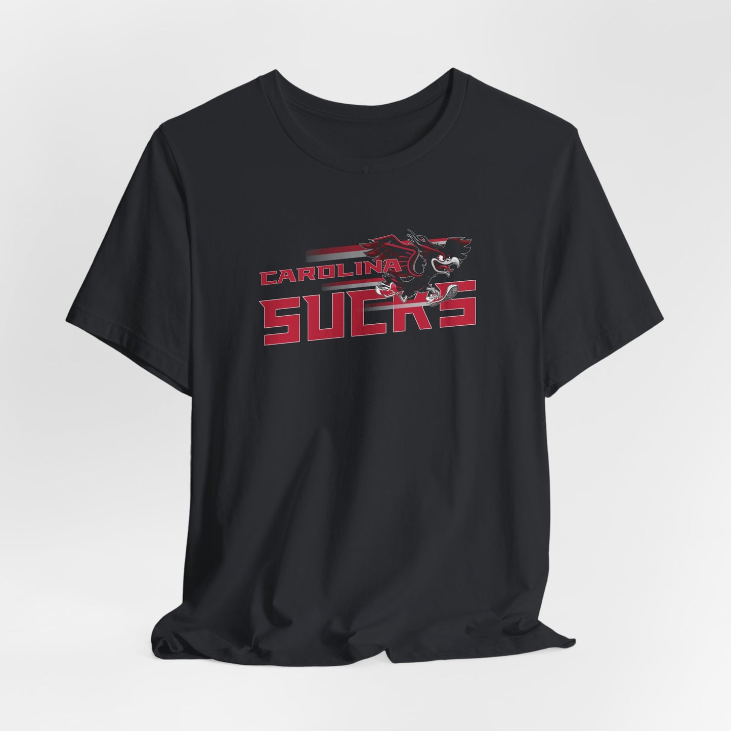 Carolina Sucks (for Atlanta fans) - Unisex Jersey Short Sleeve Tee