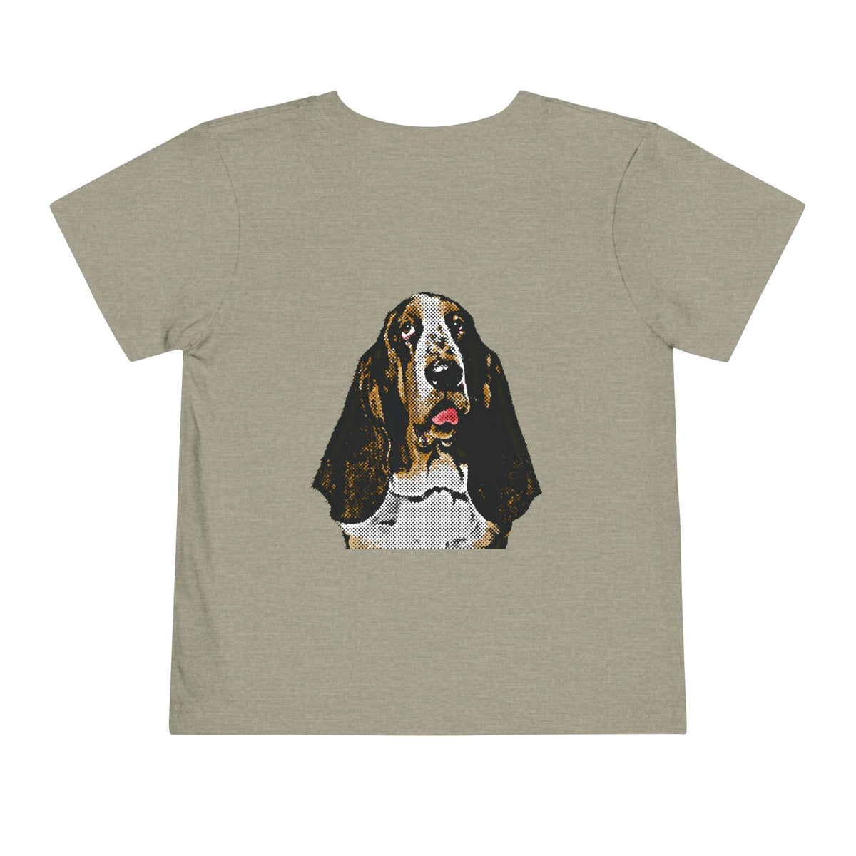 Basset Hound Pop Art - Toddler Tee