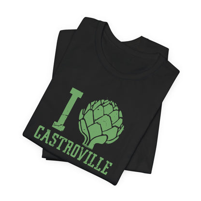 I Heartichoke Castroville (front only) - Unisex Jersey Short Sleeve Tee
