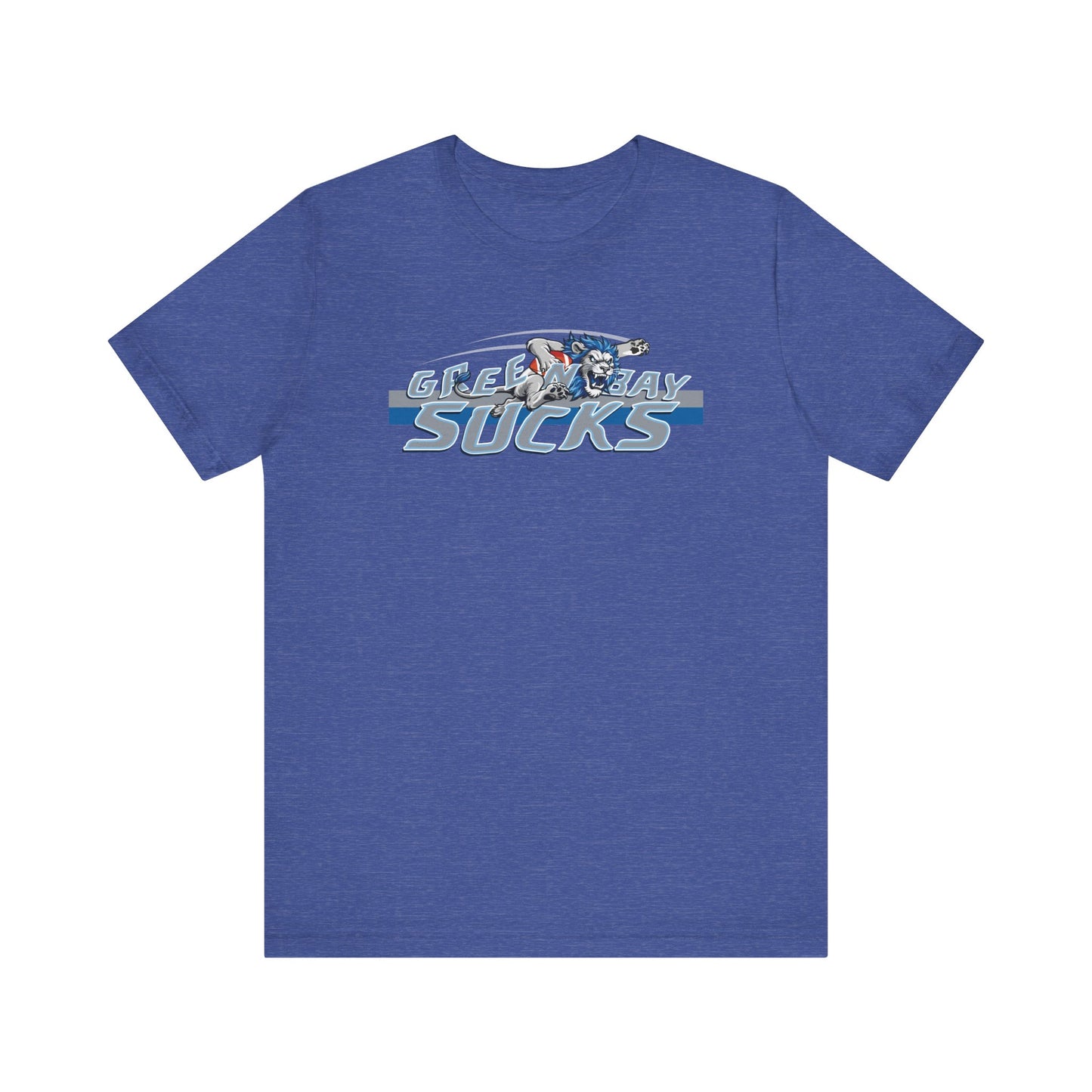 Green Bay Sux (for Detroit fans) - Unisex Jersey Short Sleeve Tee