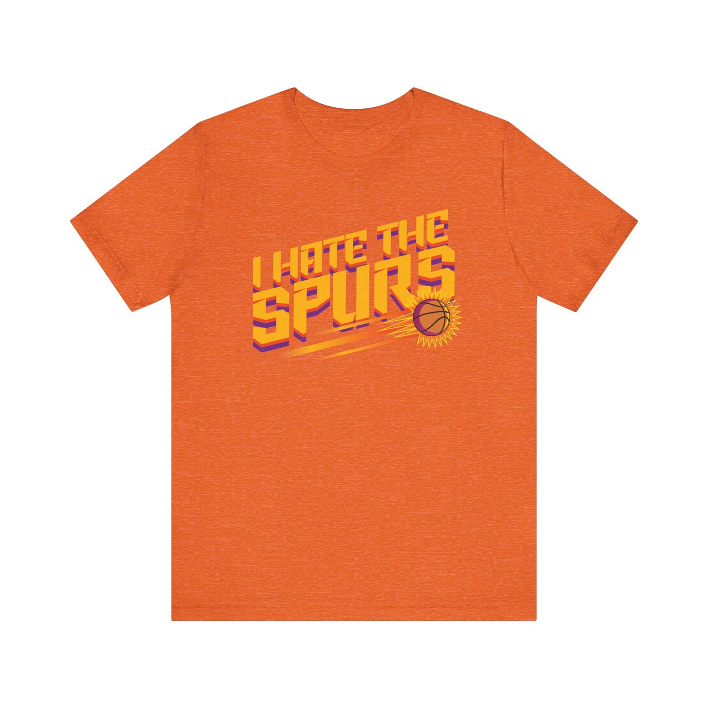 I Hate The Spurz (for Phoenix fans) - Unisex Jersey Short Sleeve Tee