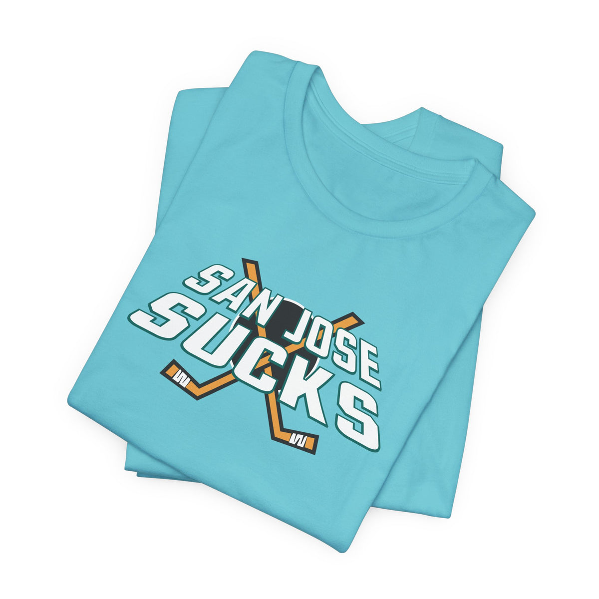 San Jose Sucks (Anaheim fans) - Unisex Jersey Short Sleeve Tee