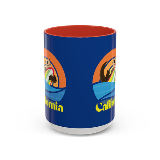 Board Bandit in honor of Sea Otter #841 - Accent Coffee Mug, 11oz