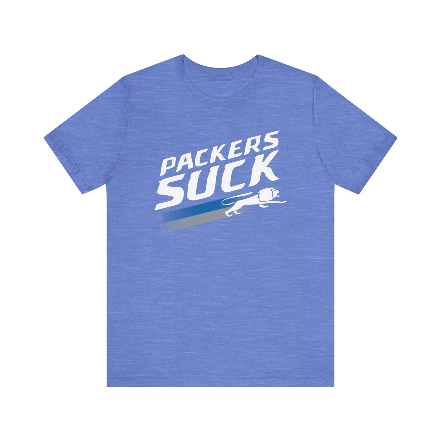 Packers Suck (for Detroit fans) - Unisex Jersey Short Sleeve Tee