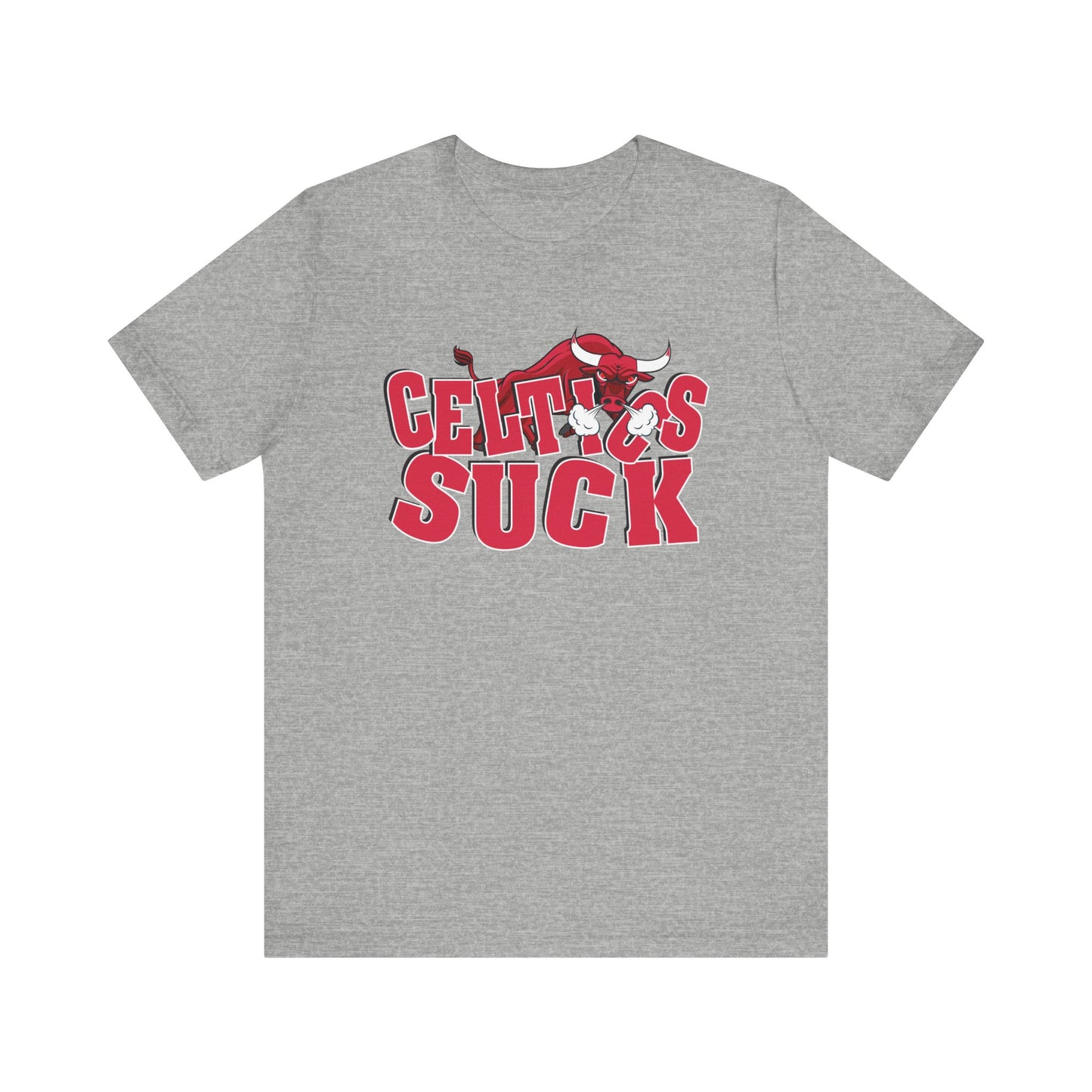 That Green Leprechaun Team Sucks (for Bulls fans) - Unisex Jersey Short Sleeve Tee