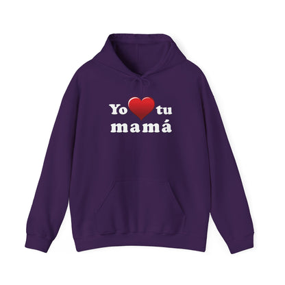 Yo ♥ tu mamá - Unisex Heavy Blend™ Hooded Sweatshirt
