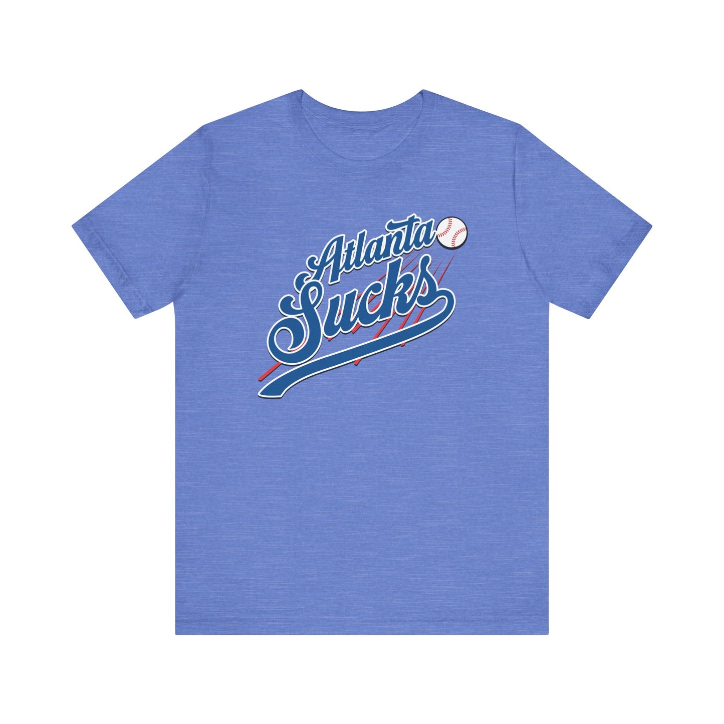 Atlanta Sucks (for L.A. fans) - Unisex Jersey Short Sleeve Tee