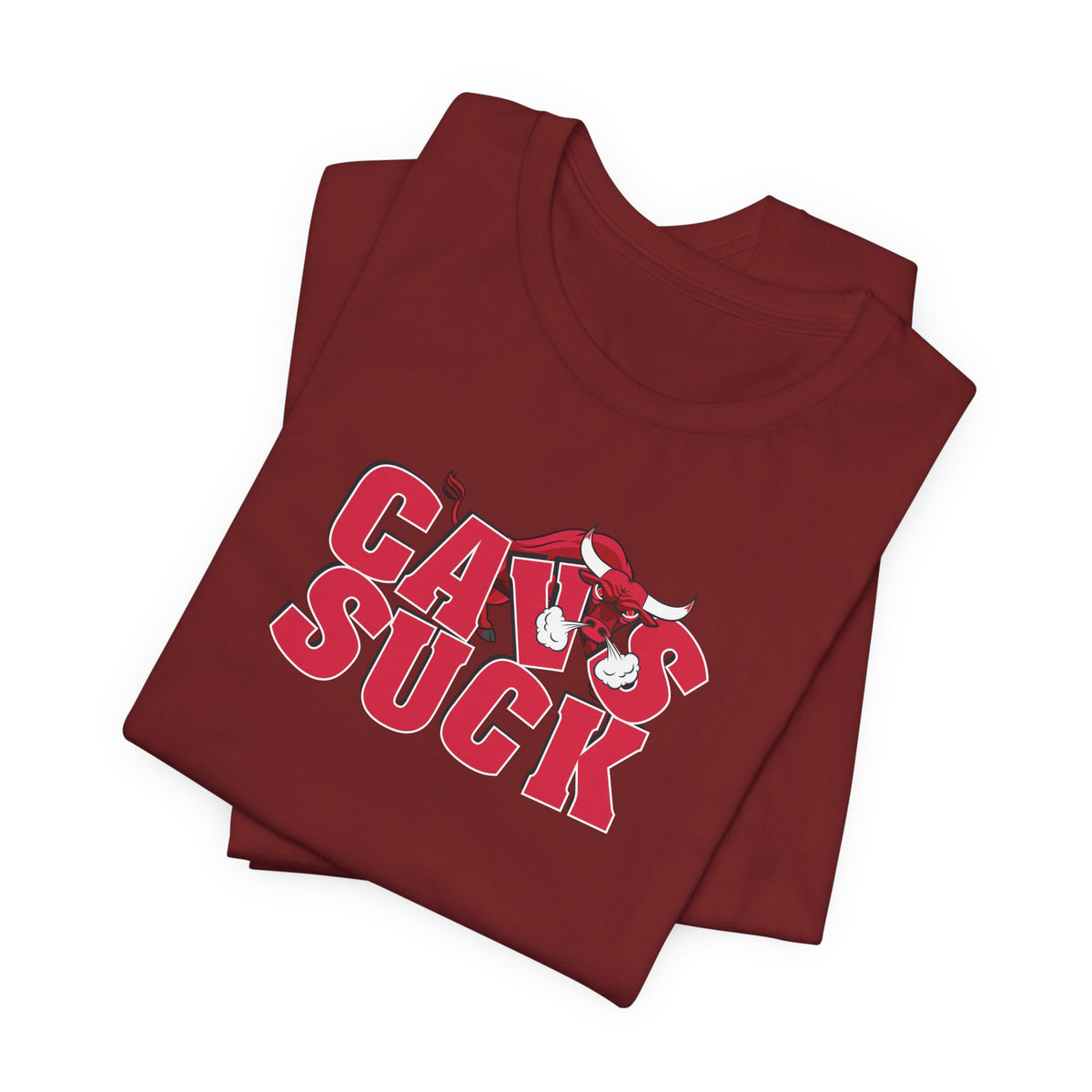 Calves Suck (for Bulls fans) - Unisex Jersey Short Sleeve Tee