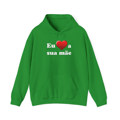 Eu ♥ a sua mãe - Unisex Heavy Blend™ Hooded Sweatshirt