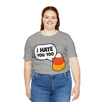 Candy Corn Halloween - Unisex Jersey Short Sleeve Tee