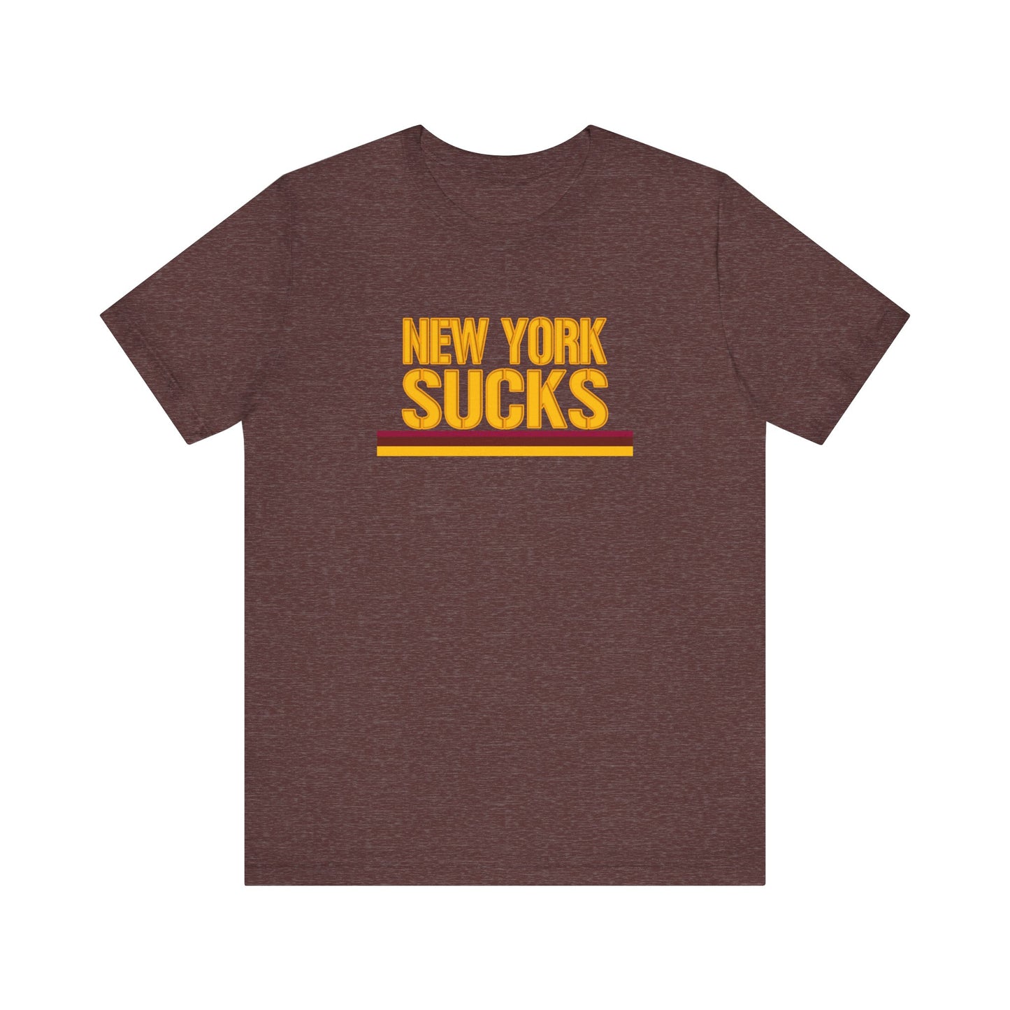 The New York Jieyents Suck! (for DC fans) - Unisex Jersey Short Sleeve Tee