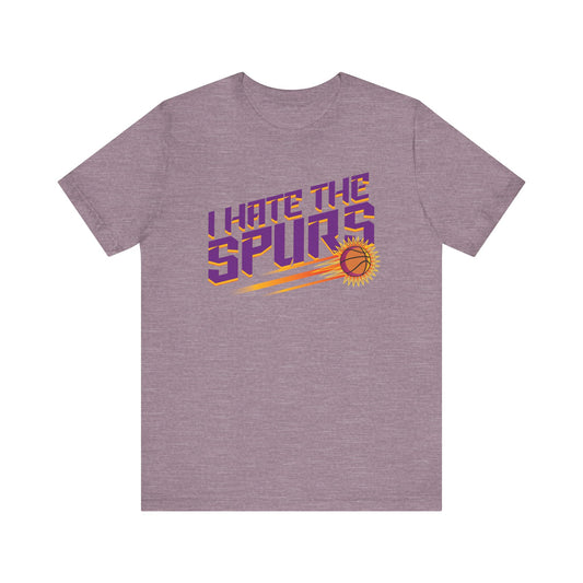 I Hate The Spurz (for Phoenix fans) - Unisex Jersey Short Sleeve Tee