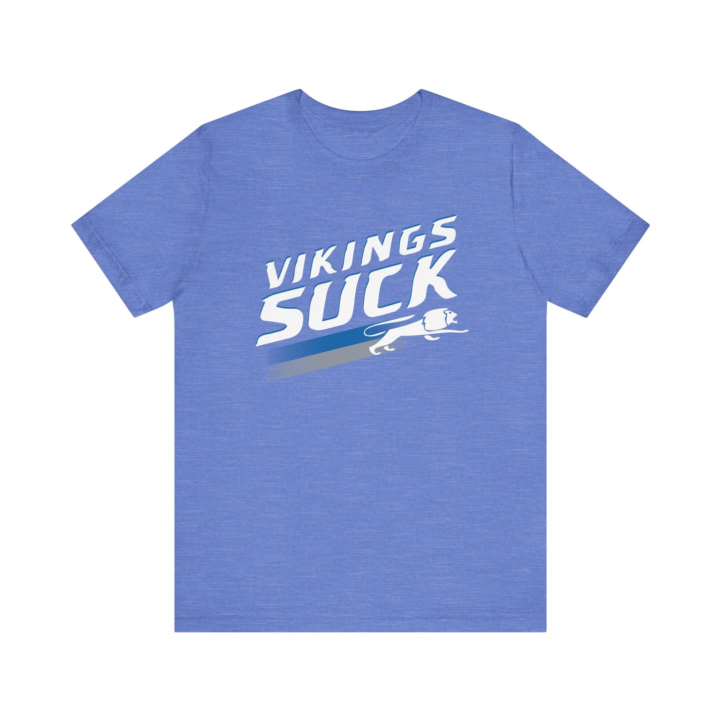 Vikings Suck (for Detroit fans) - Unisex Jersey Short Sleeve Tee