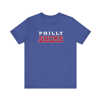Philly Sucks (for New York fans) - Unisex Jersey Short Sleeve Tee