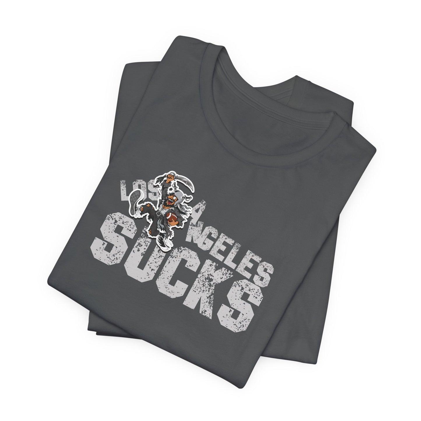 L.A. sux (for Las Vegas fans) - Unisex Jersey Short Sleeve Tee