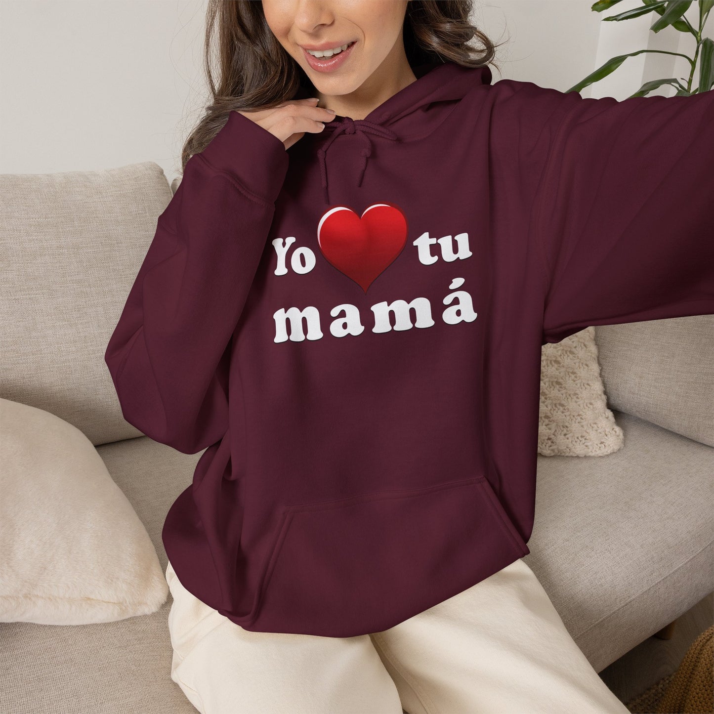 Yo ♥ tu mamá - Unisex Heavy Blend™ Hooded Sweatshirt
