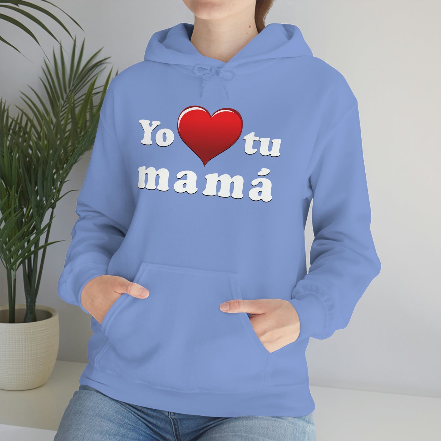 Yo ♥ tu mamá - Unisex Heavy Blend™ Hooded Sweatshirt