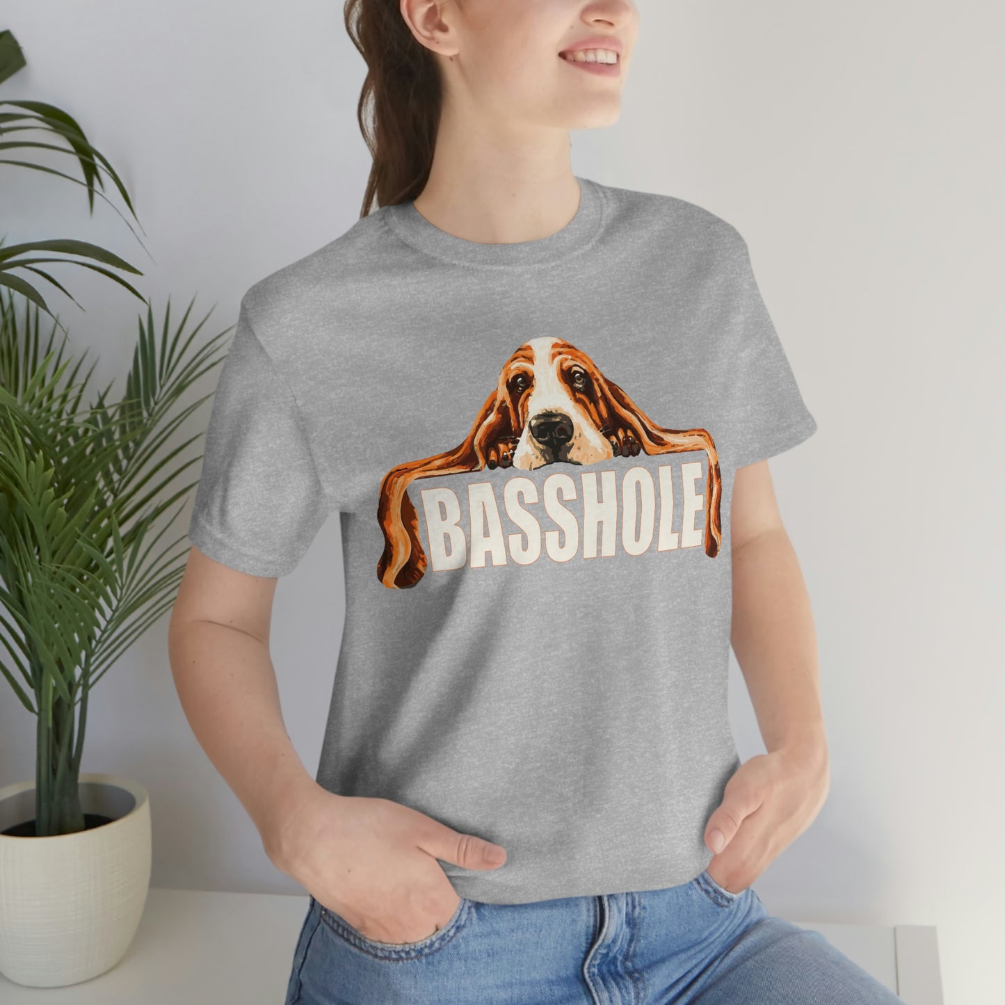 Basshole - Unisex Jersey Short Sleeve Tee