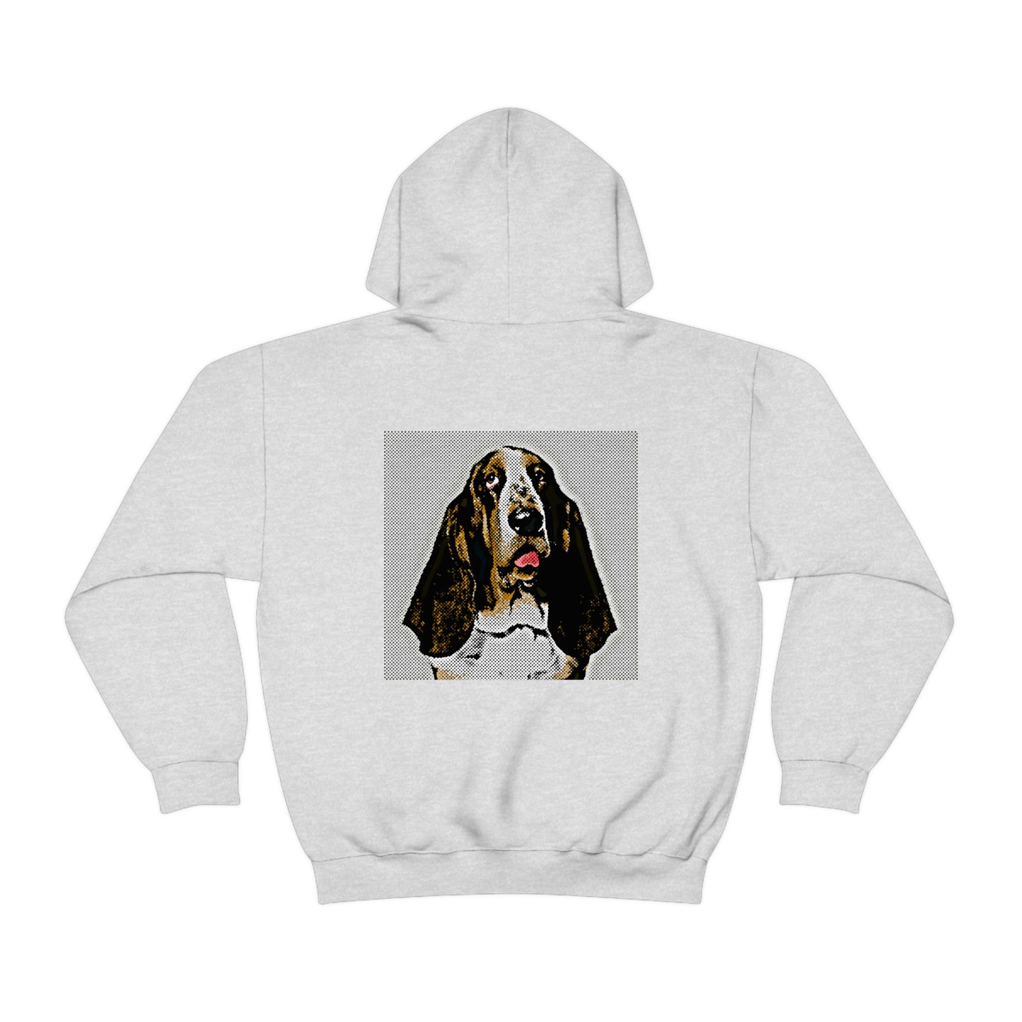 Basset Pop Art - Unisex Heavy Blend™ Hooded Sweatshirt