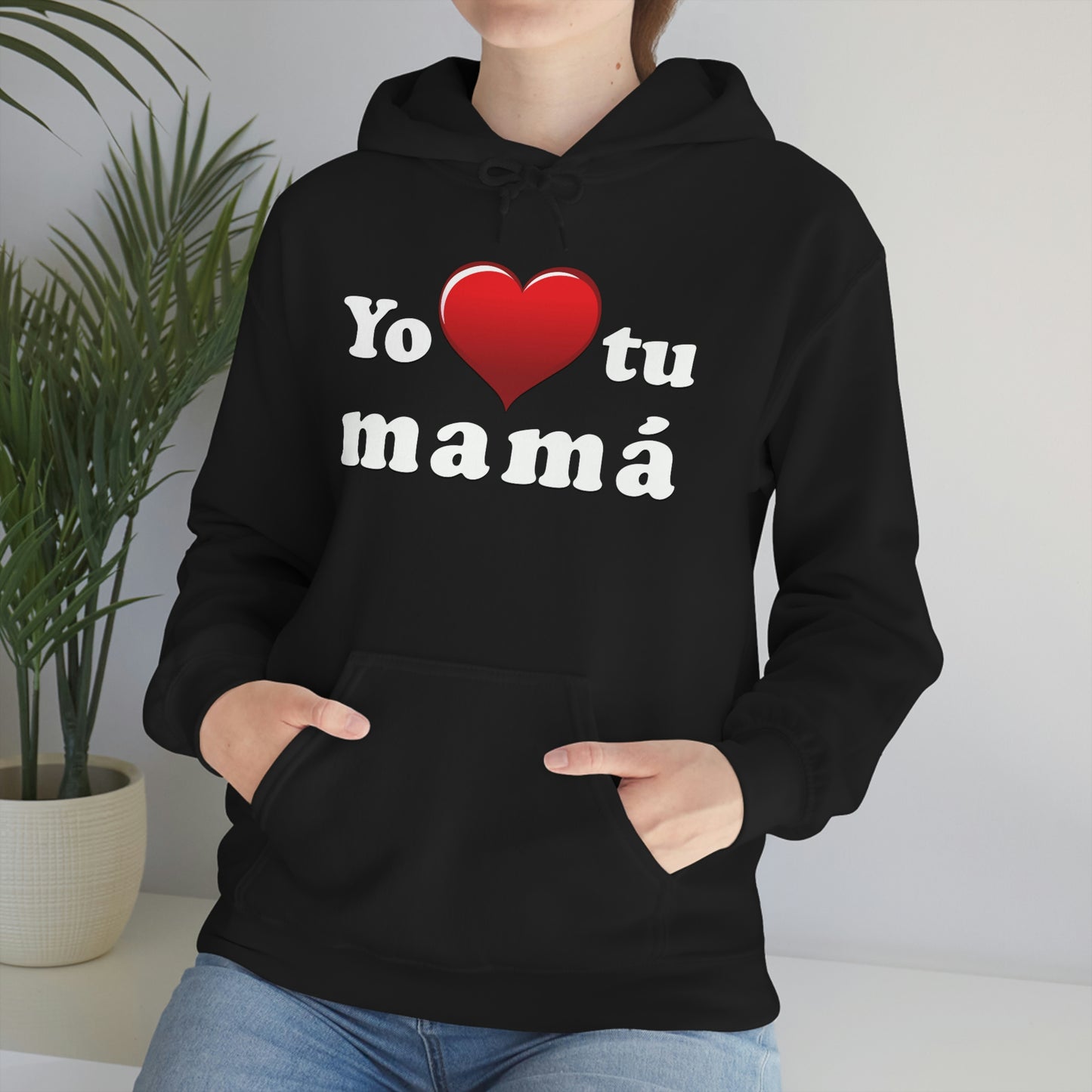 Yo ♥ tu mamá - Unisex Heavy Blend™ Hooded Sweatshirt