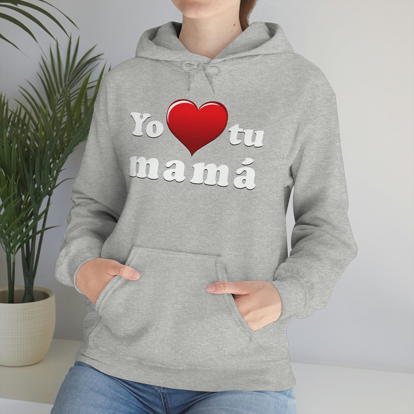 Yo ♥ tu mamá - Unisex Heavy Blend™ Hooded Sweatshirt