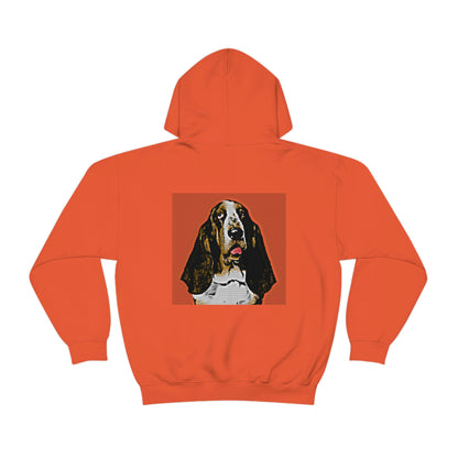 Basset Pop Art - Unisex Heavy Blend™ Hooded Sweatshirt