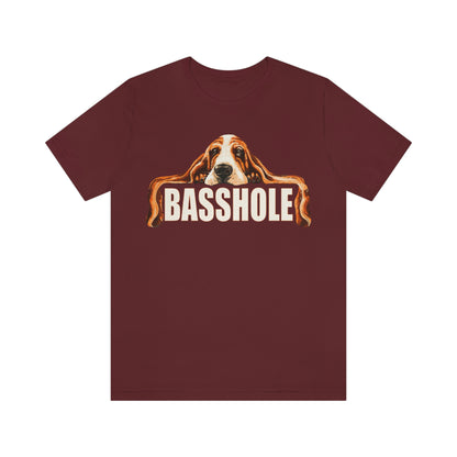 Basshole - Unisex Jersey Short Sleeve Tee