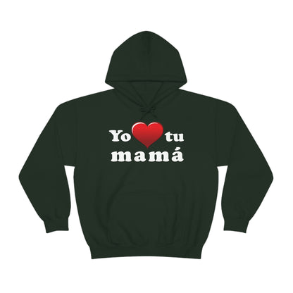 Yo ♥ tu mamá - Unisex Heavy Blend™ Hooded Sweatshirt