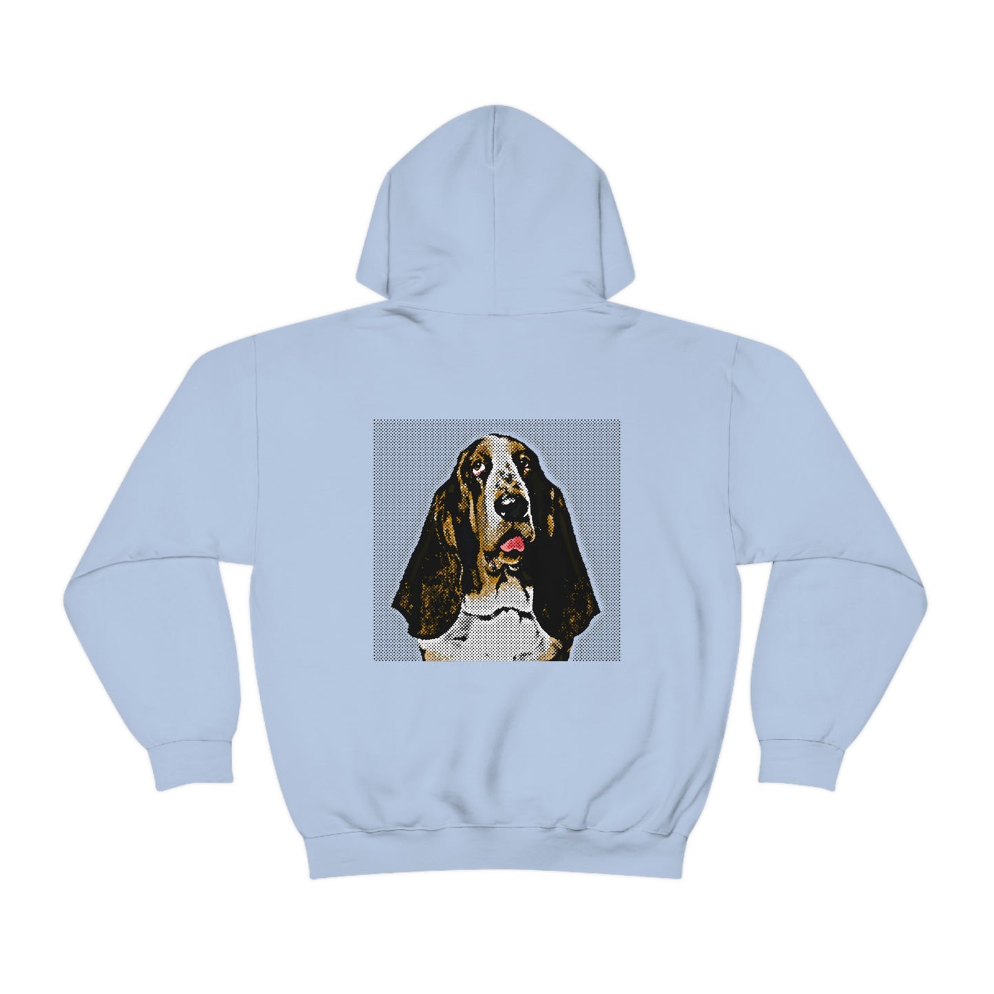 Basset Pop Art - Unisex Heavy Blend™ Hooded Sweatshirt