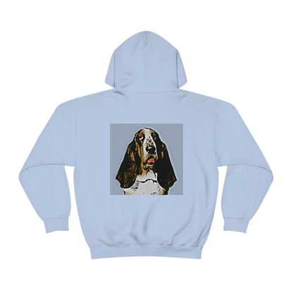 Basset Pop Art - Unisex Heavy Blend™ Hooded Sweatshirt