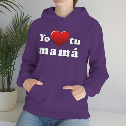 Yo ♥ tu mamá - Unisex Heavy Blend™ Hooded Sweatshirt