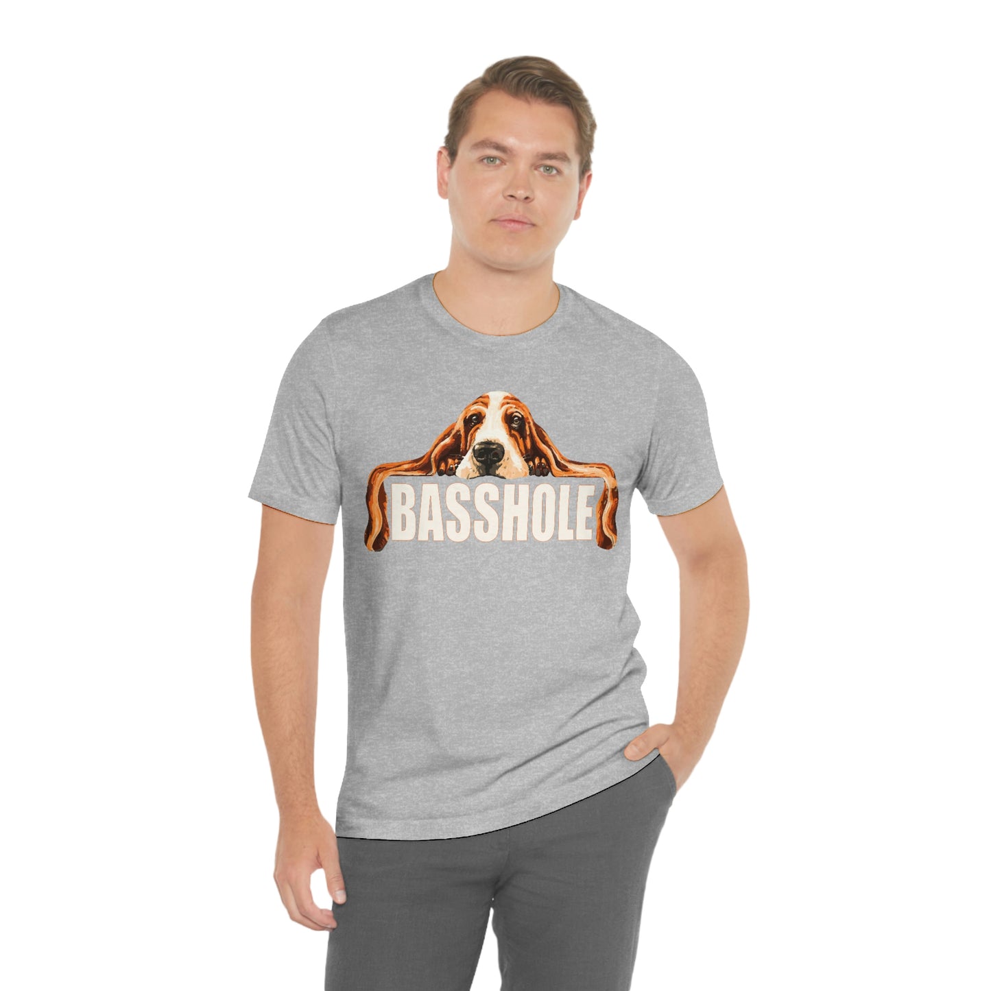 Basshole - Unisex Jersey Short Sleeve Tee