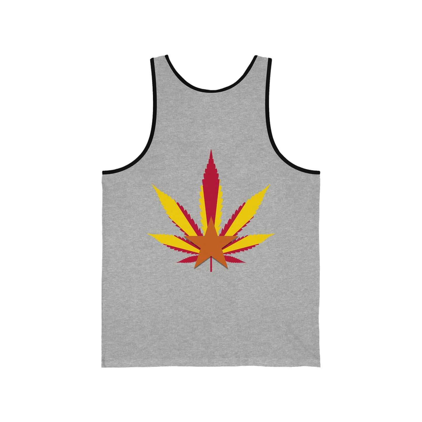 Arizona Cannabis Flag Leaf - Unisex Jersey Tank