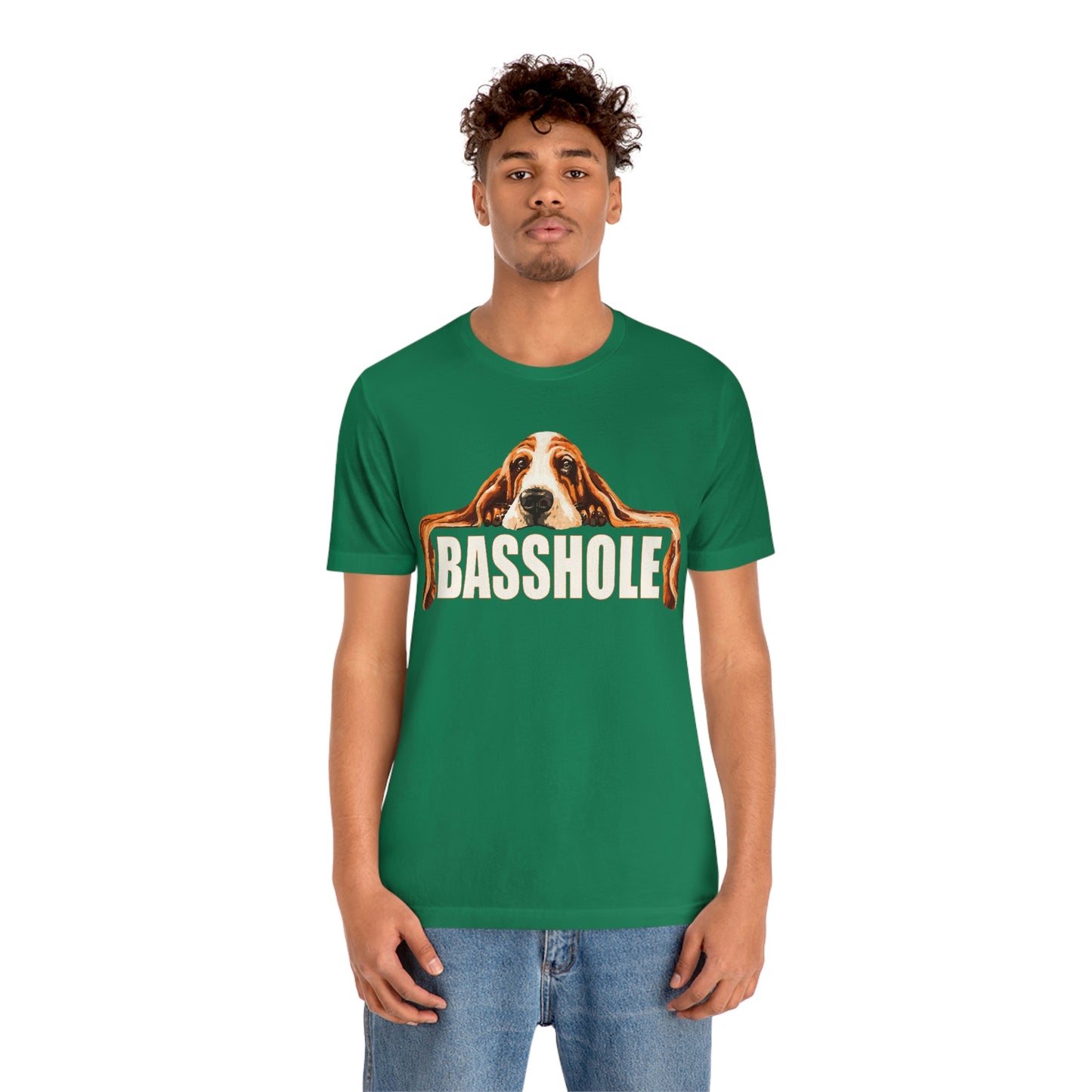 Basshole - Unisex Jersey Short Sleeve Tee
