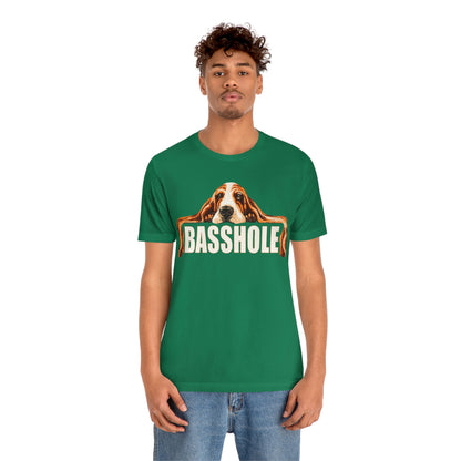 Basshole - Unisex Jersey Short Sleeve Tee