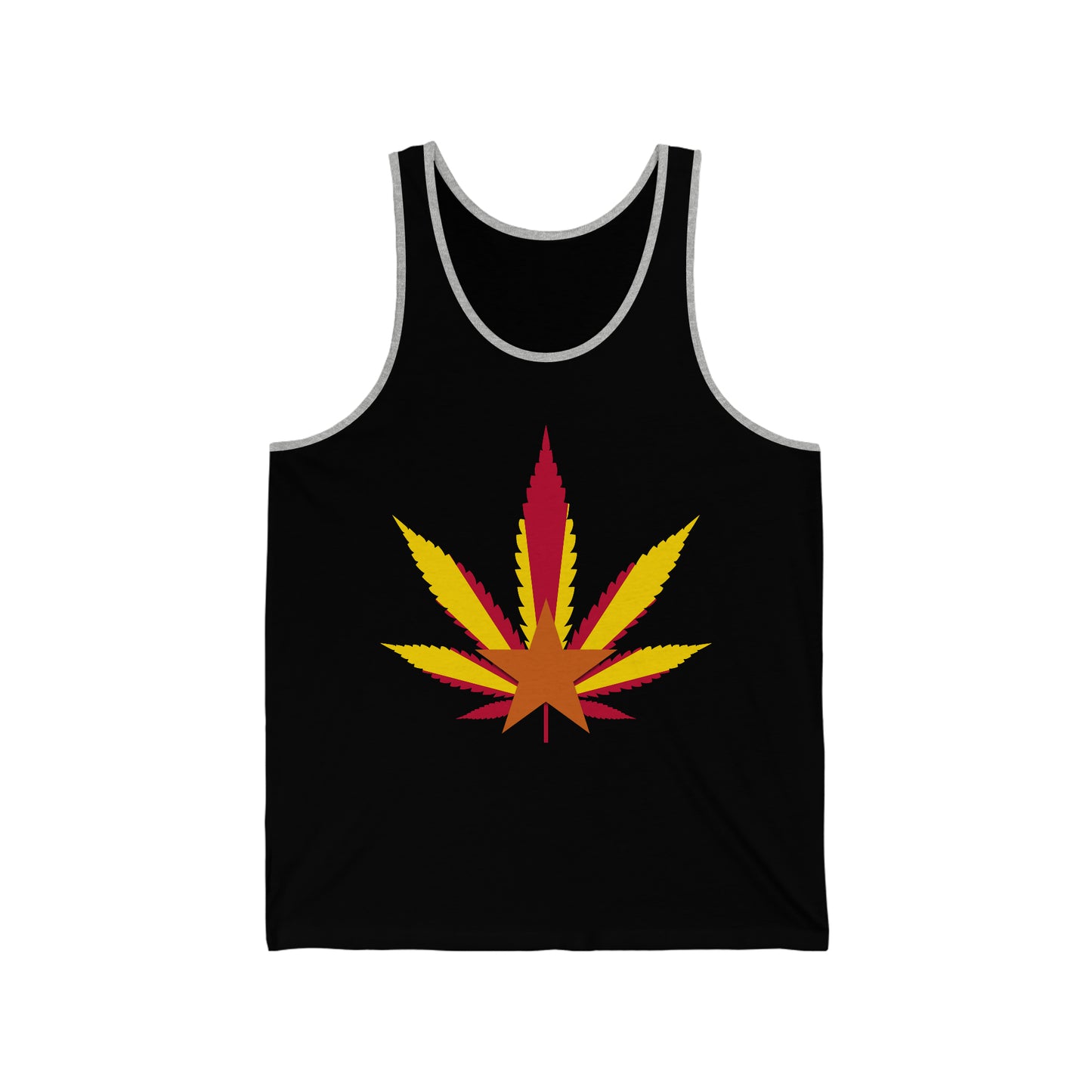 Arizona Cannabis Flag Leaf - Unisex Jersey Tank