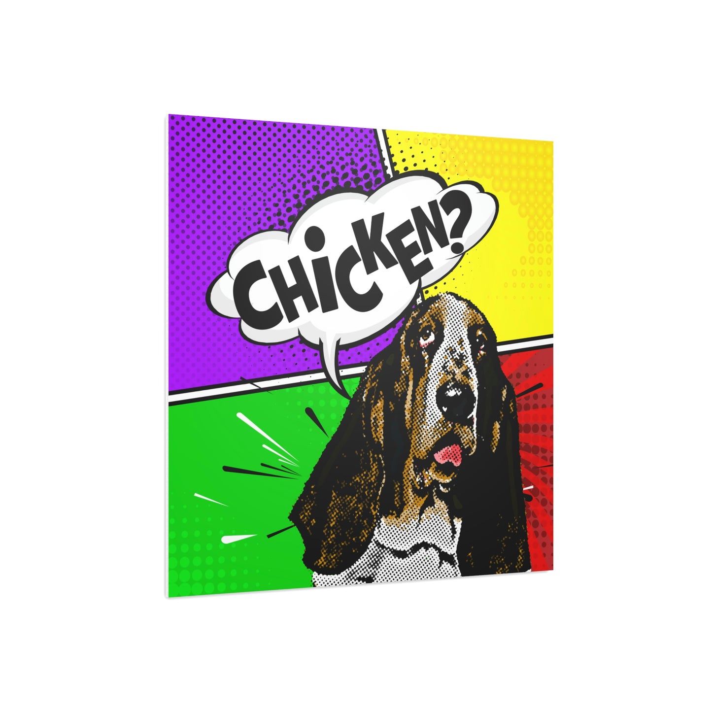 Chicken? Pop Art - Foam Board