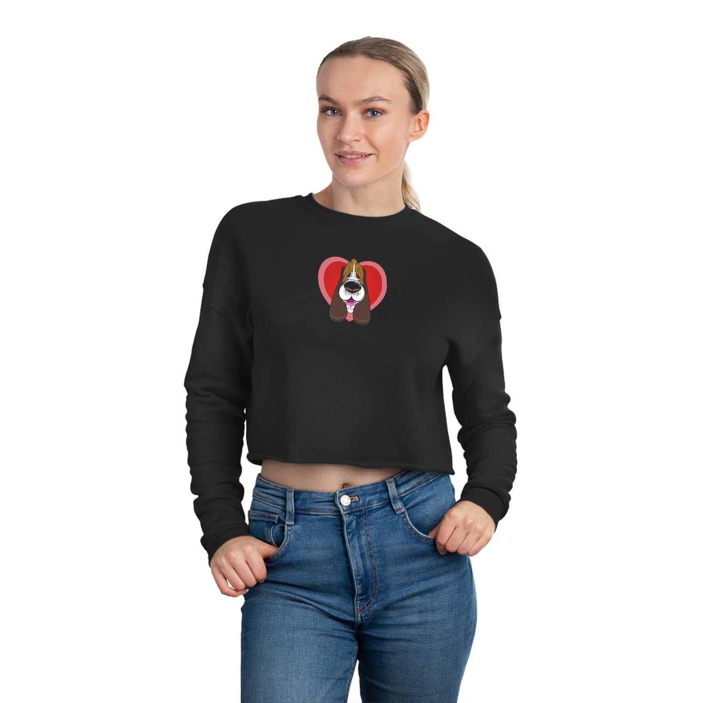 Heart & Hound - Women's Cropped Sweatshirt