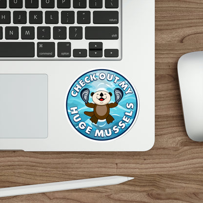 Huge Mussels Sea Otter - Die-Cut Stickers