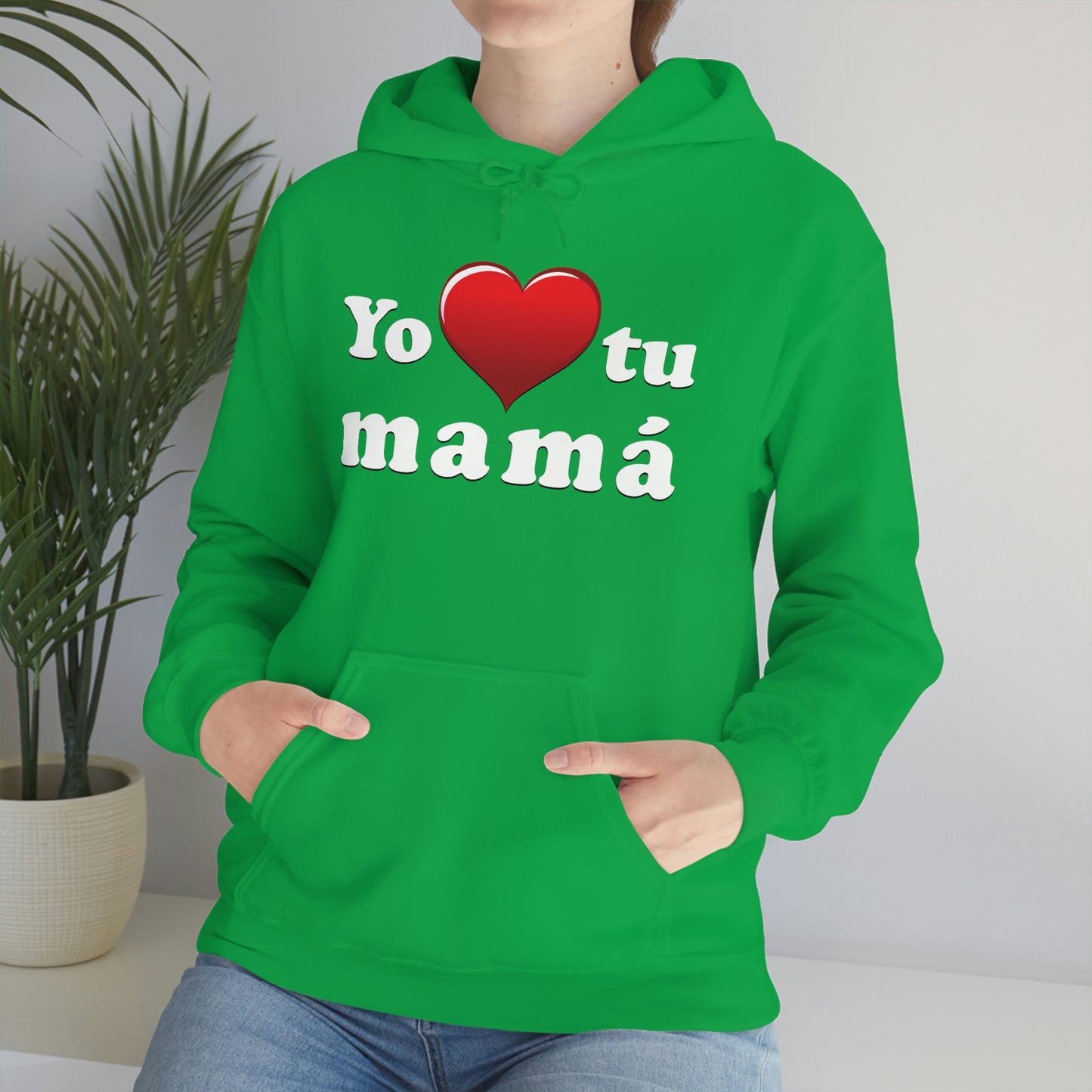 Yo ♥ tu mamá - Unisex Heavy Blend™ Hooded Sweatshirt