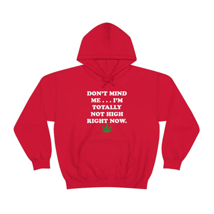 Totally Not High Right Now - Unisex Heavy Blend™ Hooded Sweatshirt