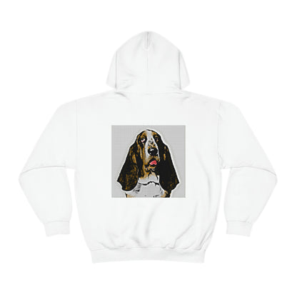 Basset Pop Art - Unisex Heavy Blend™ Hooded Sweatshirt