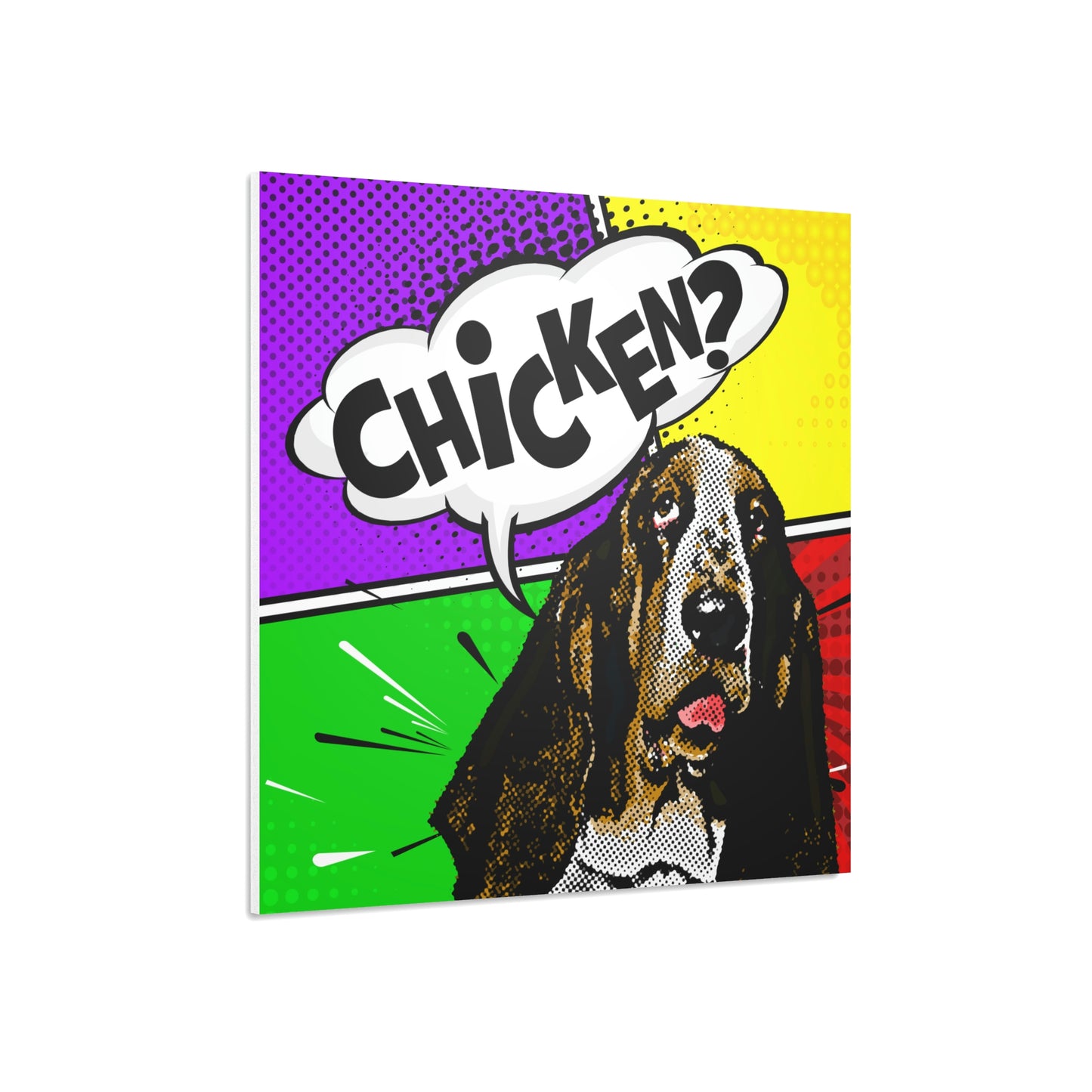Chicken? Pop Art - Foam Board