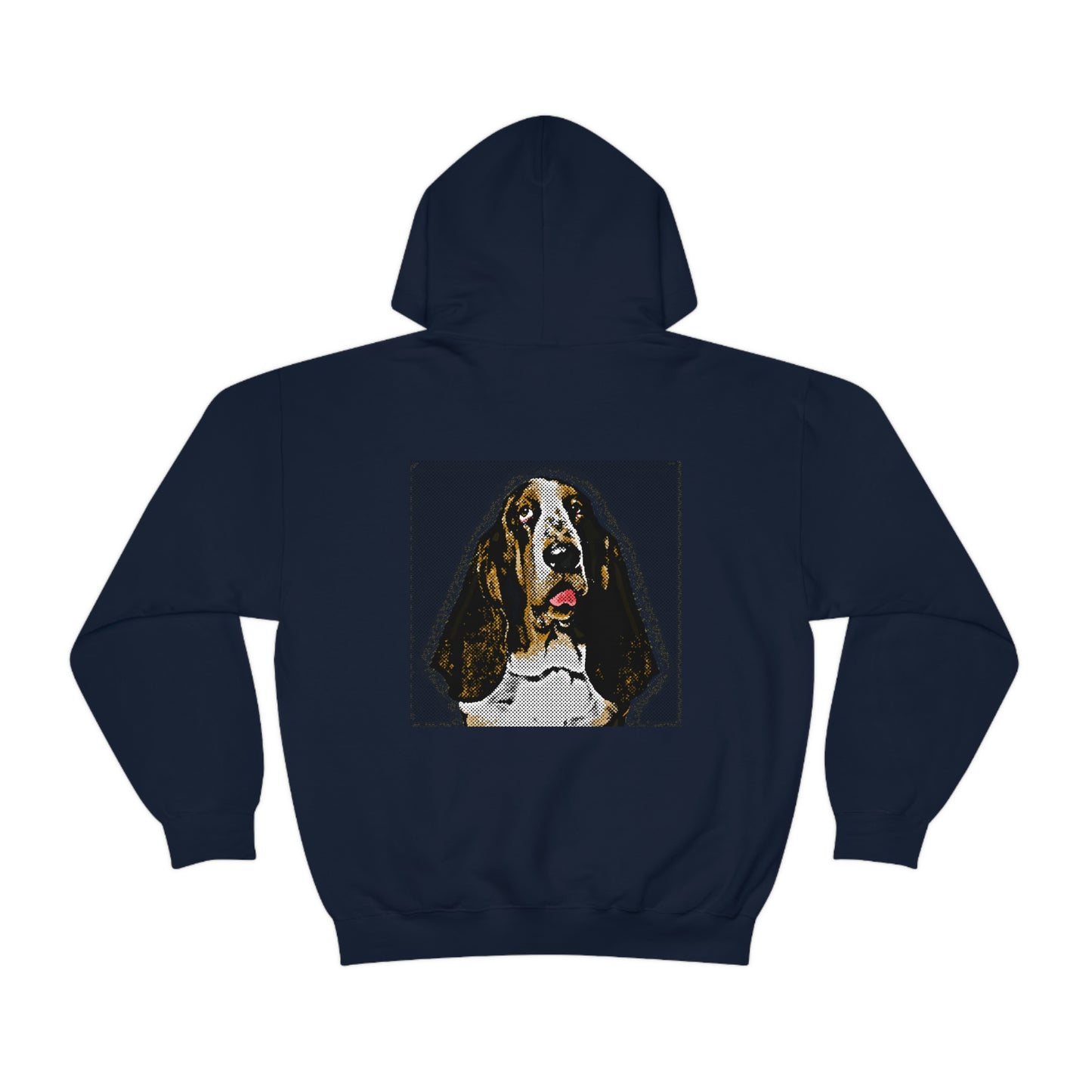 Basset Pop Art - Unisex Heavy Blend™ Hooded Sweatshirt